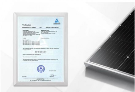 荣耀！隆基Hi-MO 5组件获TüV莱茵全球首张IEC/TS 62994证书