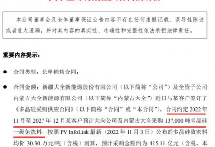 大全2500亿+，通威3500亿+！光伏硅料就是这么火！