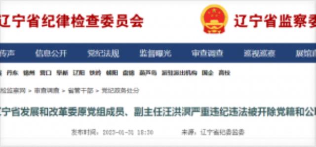 辽宁省能源局原局长被双开!