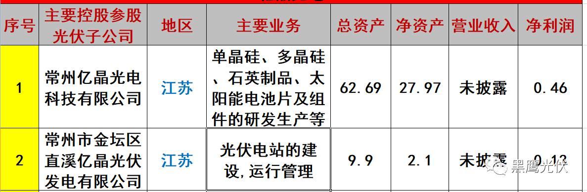 重炮 | 起底40家光伏企业旗下196个子公司布局：区域、资产、业务、经营数据、角色和未来潜力！（干货，强烈推荐收藏）