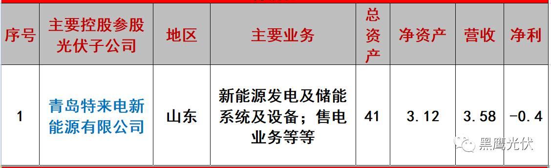 重炮 | 起底40家光伏企业旗下196个子公司布局：区域、资产、业务、经营数据、角色和未来潜力！（干货，强烈推荐收藏）