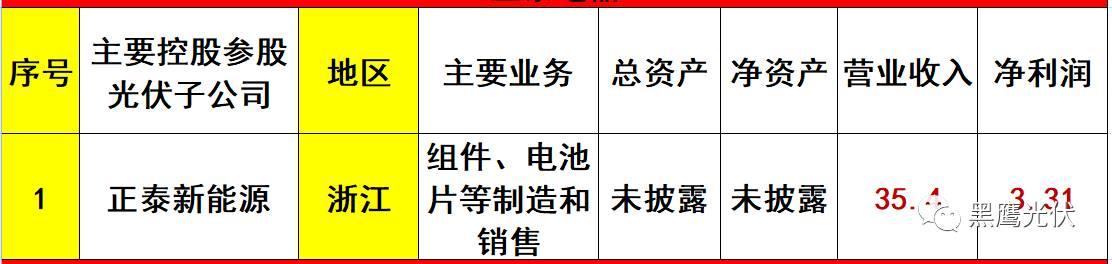 重炮 | 起底40家光伏企业旗下196个子公司布局：区域、资产、业务、经营数据、角色和未来潜力！（干货，强烈推荐收藏）