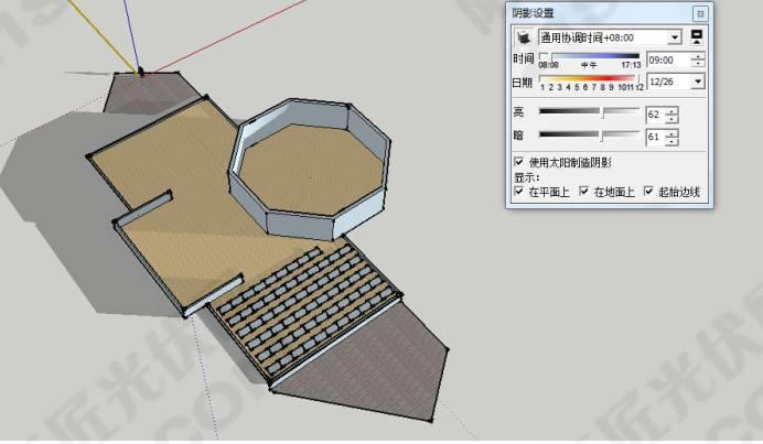 宝雅体育25kW屋顶分布式光伏发电站技术方案（附带屋顶阴影分析）
