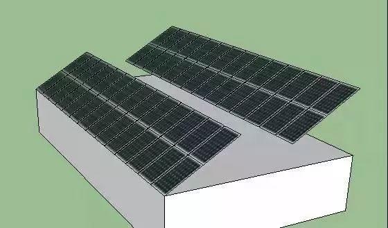 建光伏电站屋顶面积不够 却想增加装机容量 可以这么办......