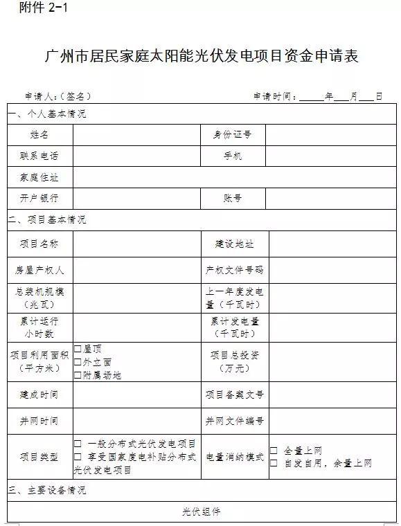 广州地方光伏补贴（0.15元/度）2018年第一批开始申报