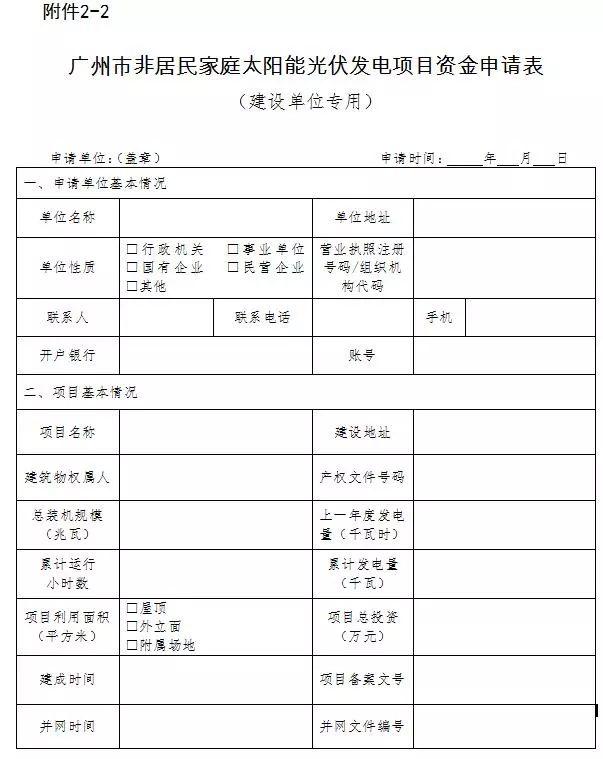 广州地方光伏补贴（0.15元/度）2018年第一批开始申报