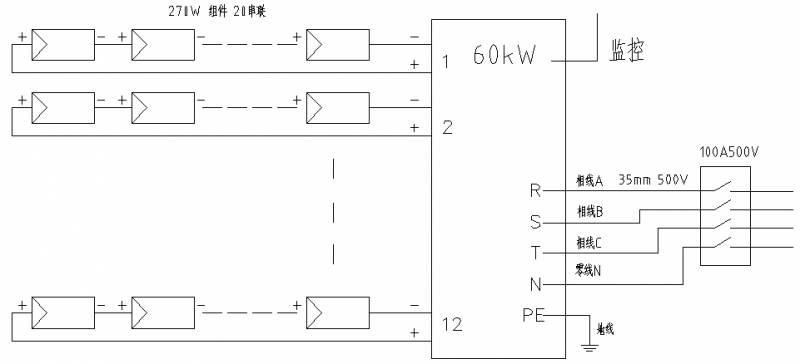 【干货】村级光伏扶贫电站典型设计方案