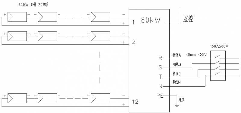 【干货】村级光伏扶贫电站典型设计方案