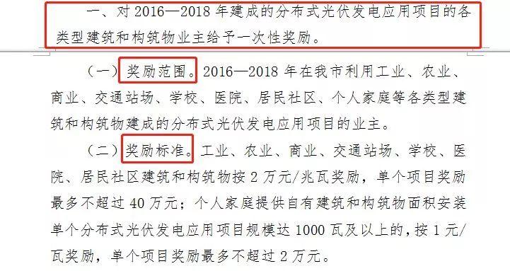 抢装！2018年这6个地方光伏补贴即将到期！