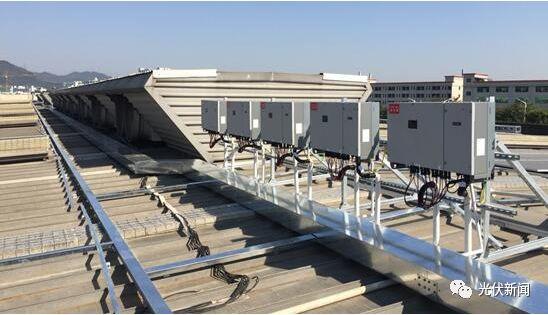 1.1MW屋顶分布式光伏电站应用案例